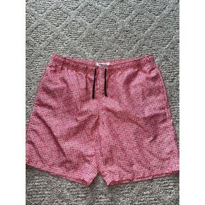 Crown & Ivy ROOSTER‎ Swimwear Trunks Mens Size MEDIUM EUC